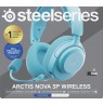 Steelseries Arctis Nova 3P Headset Wireless Head-band Music/Everyday Bluetooth Aqua colour