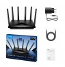 Cudy WR11000 wireless router 2.5 Gigabit Ethernet Tri-band (2.4 GHz / 5 GHz / 6 GHz) Black