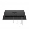 Lenovo ThinkVision T27UD-40 LED display 68.6 cm (27") 3840 x 2160 pixels 4K Ultra HD LCD Black