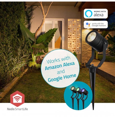 Nedis ZBLOS10RGBW3 outdoor lighting Outdoor ground lighting LED 9 W G