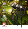 Nedis ZBLOS10RGBW3 outdoor lighting Outdoor ground lighting LED 9 W G
