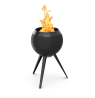 HOFATS juodas MOON 45 su aukštu laikikliu