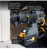Batavia B.V. 18V Cordless Brushless Rotary Hammer SDS+, Without Battery and Charger in BMC