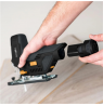 12V Cordless Jigsaw - Fixxpack 2.0 Set (incl. 2.0Ah battery & USB-C charging cable)