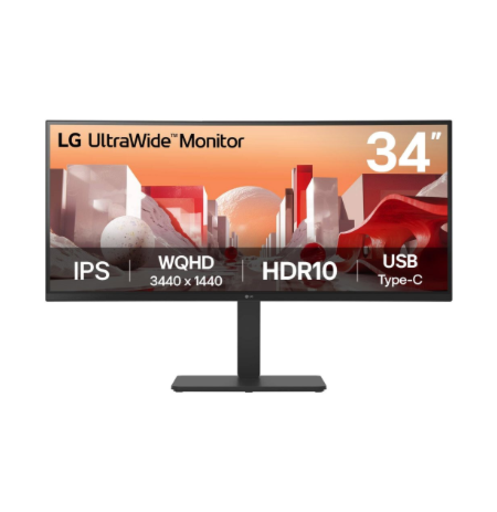 LG 34BA75QE-B | 34 " | IPS | 21:9 | 60 Hz | 5 ms | 3440 x 1440 pixels | 300 cd/m² | HDMI ports quantity 2