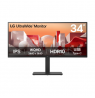 LG 34BA75QE-B.AEU 34inch IPS 3440x1440 21:9 300cd/m2 5ms 2xHDMI DP USB