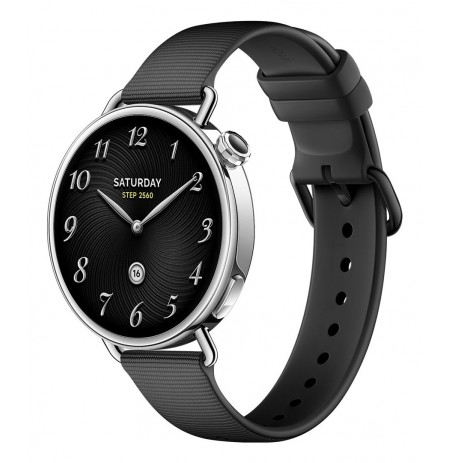 Xiaomi S4 3.35 cm (1.32") AMOLED 41 mm Digital Silver
