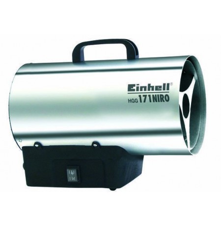 Einhell HGG 171 Niro (DE/AT) Hot air gun 38 W Black, Silver