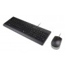 Lenovo Essential Wired Combo Black US Euro keyboard Mouse included Universal USB