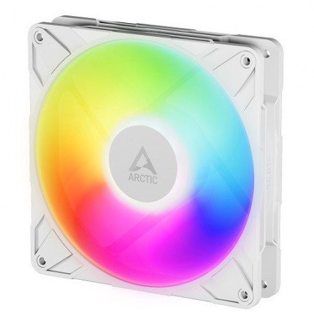 ARCTIC P14 PRO PWM PST A-RGB korpuso ventiliatorius, 4-pin, 140mm, baltas
