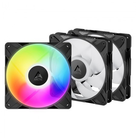 ARCTIC P14 PRO PWM PST A-RGB korpuso ventiliatoriai, 4-pin, 140mm, 3vnt.