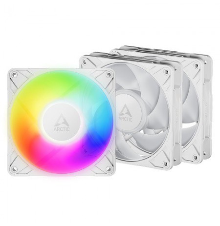 ARCTIC P12 PRO PWM PST A-RGB korpuso ventiliatoriai, 4-pin, 120mm, 3vnt.