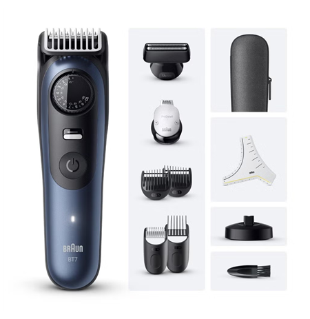 BRAUN Beard Trimmer BT7540 BLK/BLU