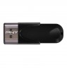 Pen drive PNY Technologies FD64GATT4-EF (64GB, USB 2.0, black color)