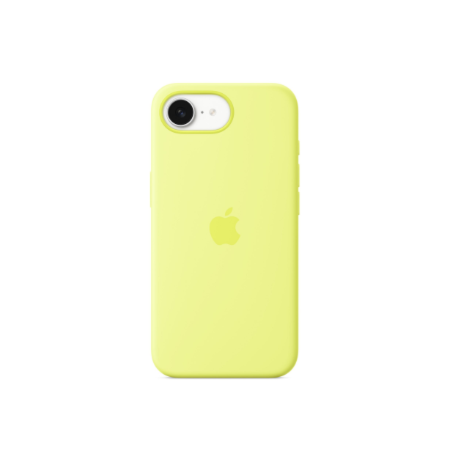 Apple iPhone 16e Silicone Case – Neon Yellow | Apple
