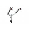 Digitus Universal Dual Desktop Monitor Mount with gas spring and clamp mount