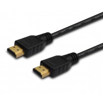 SAVIO CL-194 HDMI cable 1.5 m, black, gold-plated connectors, v2.0 high speed, ethernet/3D