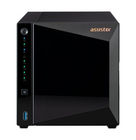 Asustor DRIVESTOR 4 Pro Gen2 AS3304T V2 NAS Realtek RTD1619B 2 GB DDR4 ADM Black