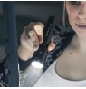 Ledlenser P6R Black Hand flashlight LED