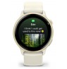 Garmin vívoactive 6 3.05 cm (1.2") AMOLED 42 mm Digital 390 x 390 pixels Touchscreen White Wi-Fi GPS (satellite)