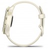 Garmin vívoactive 6 3.05 cm (1.2") AMOLED 42 mm Digital 390 x 390 pixels Touchscreen White Wi-Fi GPS (satellite)