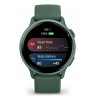 Garmin vívoactive 6 3.05 cm (1.2") AMOLED 42 mm Digital 390 x 390 pixels Touchscreen Green Wi-Fi GPS (satellite)