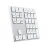 Satechi ST-XLABKS numeric keypad Universal Bluetooth Silver