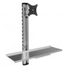 Techly ICA-PLW 01 monitor mount / stand 68.6 cm (27") Wall Silver