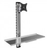 Techly ICA-PLW 01 monitor mount / stand 68.6 cm (27") Wall Silver