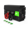 GREENCELL Car Power Inverter 24V to 230V 1000W/2000W Pure sine wave