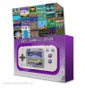 MY ARCADE GAMER V CLASSIC nešiojama žaidimų konsolė 220 žaidimų viename, pilkas, violetinis