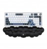 White Shark KP-011 Cumulus Cloudy Keyboard Wrist Rest Black