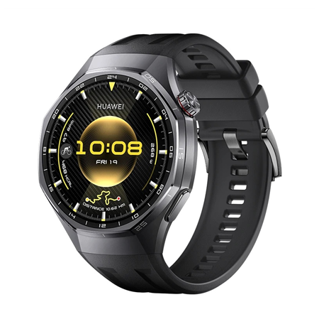 Huawei WATCH GT 6 Pro 46mm | Smart watch | GPS (satellite) | AMOLED | 1.47 inches | Waterproof | Black