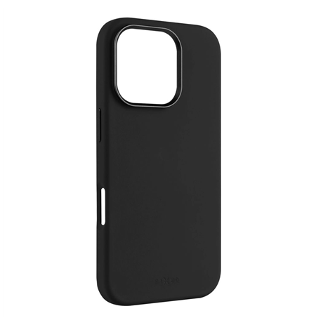 Fixed Back cover | Apple | iPhone 17 Pro | Liquid silicon | Black | MagFlow
