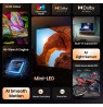 Hisense 65U7Q 165.1 cm (65") 4K Ultra HD Smart TV Wi-Fi Black 500 cd/m²