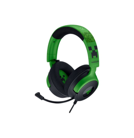 Razer Gaming Headset | Kraken V4 X | Wired | Over-Ear | Microphone | Minecraft Edition