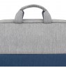 Rivacase 7532 39.6 cm (15.6") Briefcase Blue, Grey