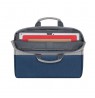 Rivacase 7532 39.6 cm (15.6") Briefcase Blue, Grey