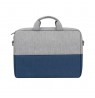 Rivacase 7532 39.6 cm (15.6") Briefcase Blue, Grey