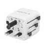 Gembird Universal travel power adapter | TPA-INT-01-W | Travel adapter