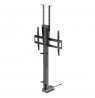 Maclean electric ceiling/floor mount, extendable, 43''-88'', VESA 600x400, max 60kg, 100-240V AC,50/60Hz