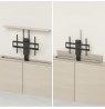 Maclean electric ceiling/floor mount, extendable, 43''-88'', VESA 600x400, max 60kg, 100-240V AC,50/60Hz