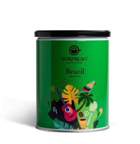Malta kava SORPRESO BRAZIL YELLOW BOURBON 250g (Skardinėje)