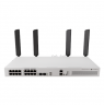MikroTik Cloud Router Switch with RouterOS L5 Rackmount Case | CRS418-8P-8G-2S+5axQ2axQ-RM