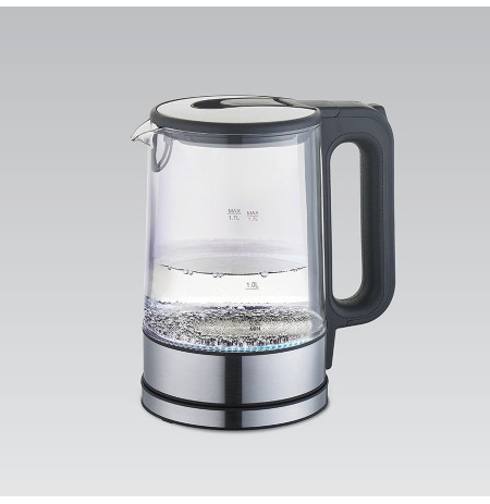 Maestro MR053 electric kettle 1.7 L 2200 W Black, Transparent