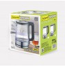 Maestro MR053 electric kettle 1.7 L 2200 W Black, Transparent