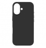 Fixed Back cover | Apple | iPhone 17 | Liquid silicon | Black | MagFlow