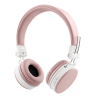 STREETZ sulankstomos ausinės „BT“ ausinės, 3,5 mm, rausvos HL-BT402