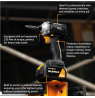 Batavia B.V. 18V Cordless Brushless Impact Driver 230 Nm, Without Battery and Charger