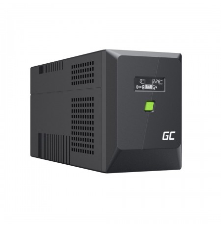 Green Cell uninterruptible power supply (UPS) Line-Interactive 2 kVA 1200 W 4 AC outlet(s)